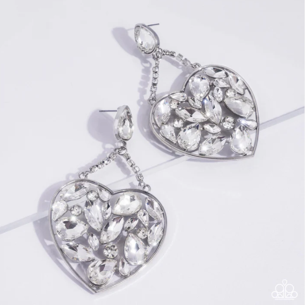 Glittery Gait - White