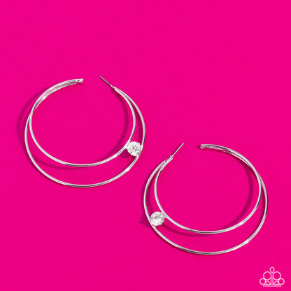 Theater Hoops - White